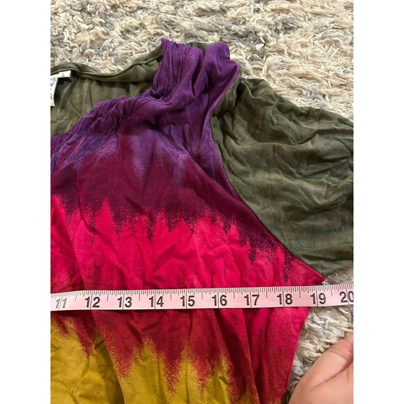 Parsley Sage Womens Tunic Artsy L Tiedye Boho Contemporary Y2K Hippie‎ - Picture 4 of 7